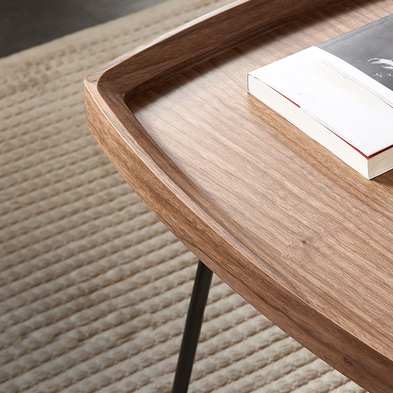Nordic Round/Rectangle/Triangle Coffee Table Wood Cross Legs Cocktail Table