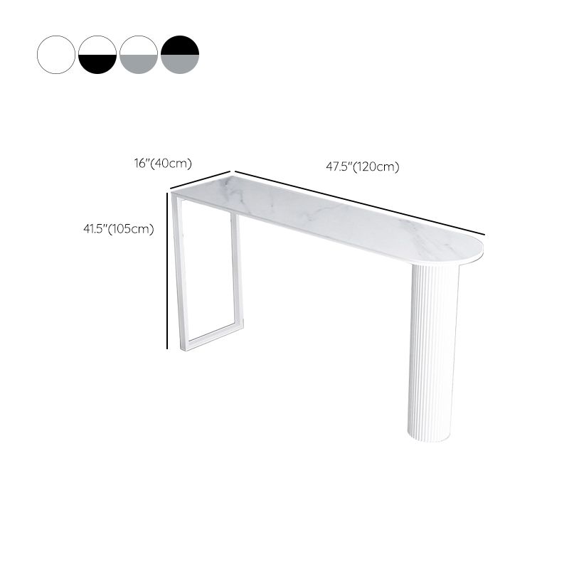 Industrial Bar Table Set 1/5 Pieces Stone Pub Dining Set for Indoor