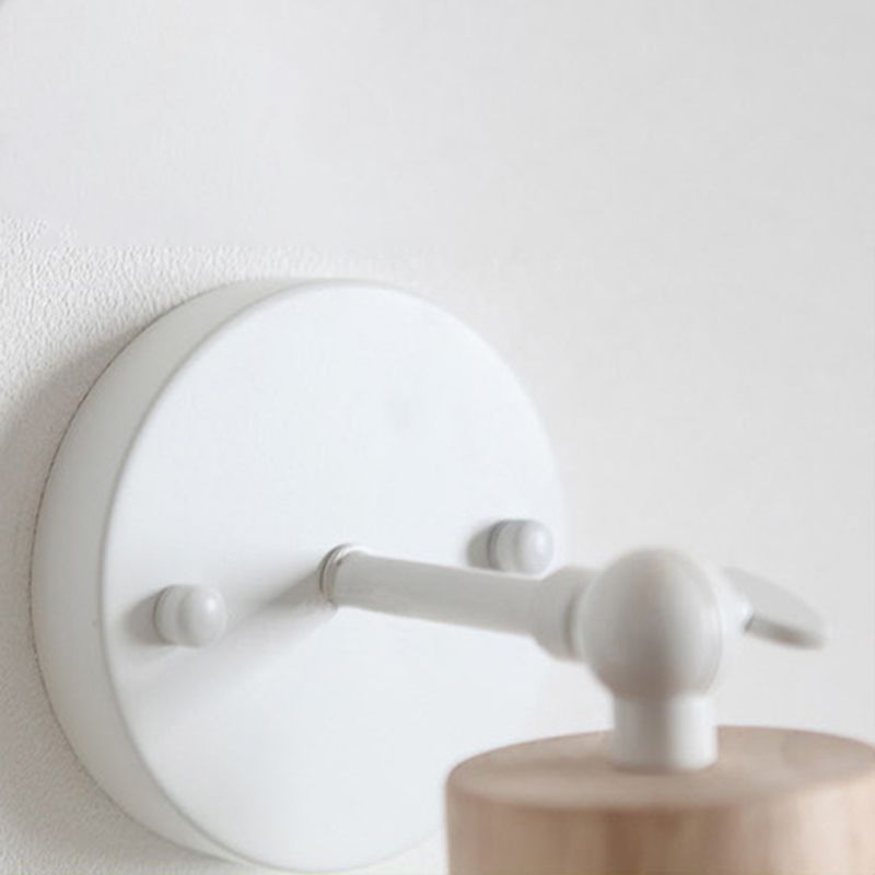 Macaron Empire Shape Wall Sconce Metal 1 Light Sconces for Living Room