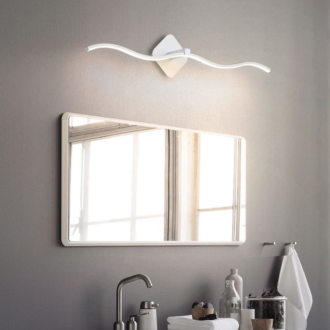 Accesorio de iluminación de tocador ondulado Maltal Baño LED LEULA MUNTA MUNTA MUNTA