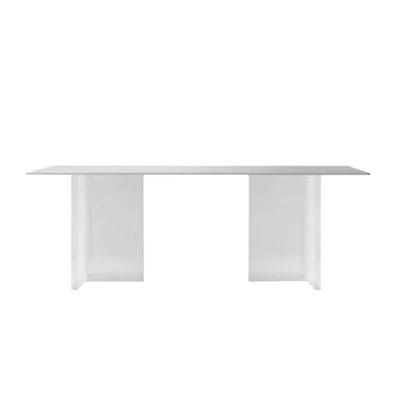 Designer Style 1/4/7 Pieces Dinette Set Acrylic Dining Table and Chairs