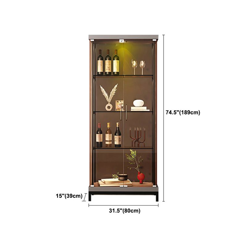 Luxury Floor Wine Bottle Rack Metal Bottle Holder for Living Room