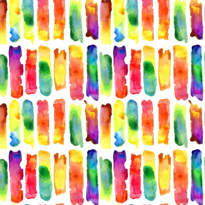 Watercolour Stroke Mural Wallpaper Yellow Modern Art Wall Decoration for Living Room