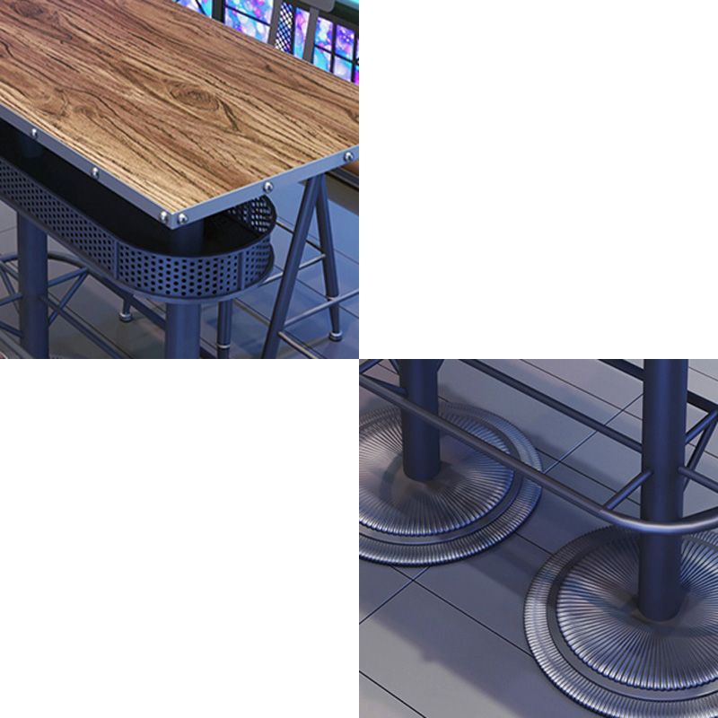 Industrial Bar Dining Table Cafe And Breakroom Bar Wine Table