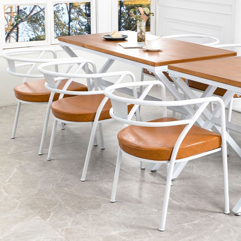 Modern 1/3/5 Pieces Dining Set Rectangle Wood Dining Table Set for Dining Room