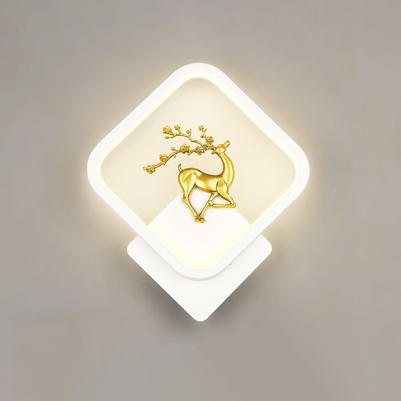 Zeitgenössische Wandleuchte geometrische Form LED -Wandleuchten mit Metall für Wohnzimmer