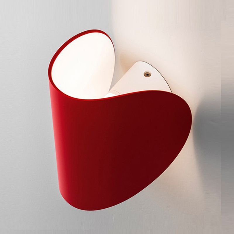 Nordic Style Metal Wall Light Arc Shape Rotatable Wall Lamp for Living Room