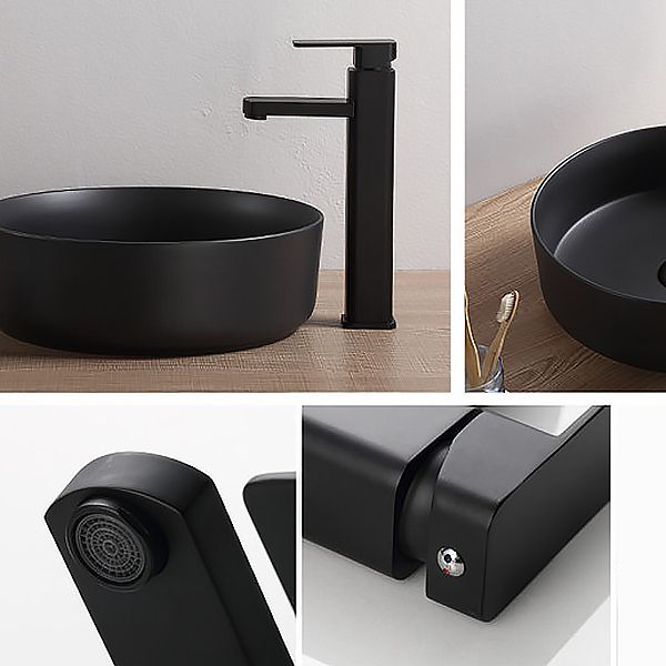 Glam Style Faucet Single Lever Handle Vessel Sink Faucet for Bathroom
