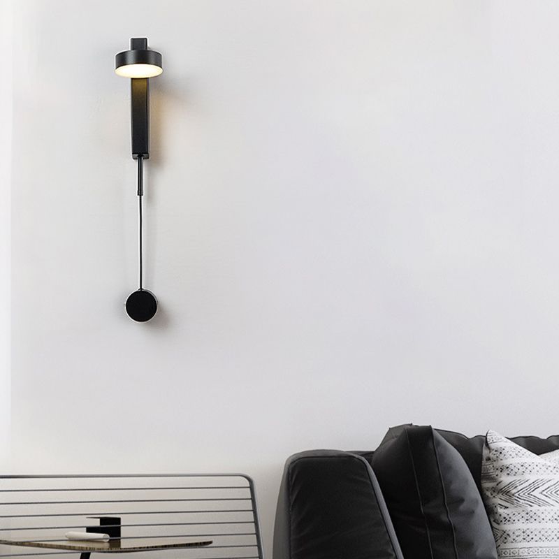 Luz de pared de metal moderna LED geométrica Rotable LED Spl aplanador para sala de estar