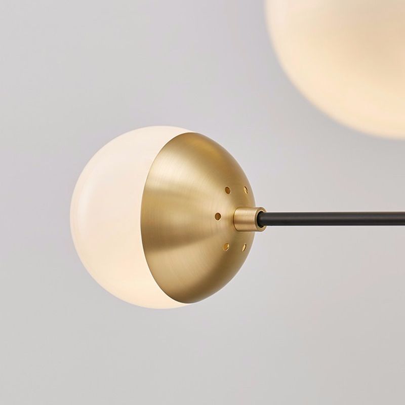 Gold Ceiling Light Fixtures Postmodern Chandelier Lamp for Living Room Dinning Room