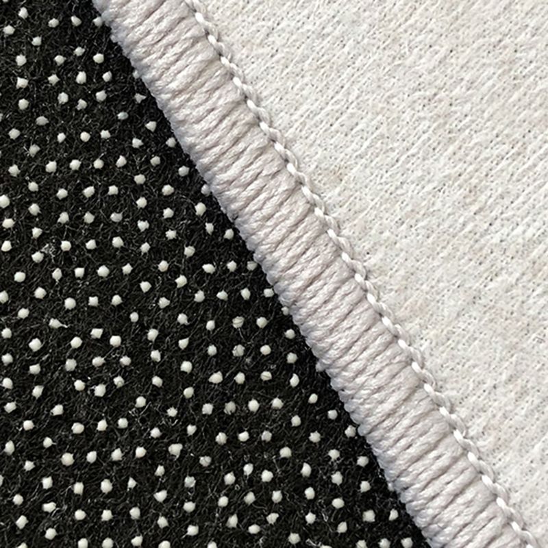 Relaxing Geometric Pattern Rug Polyester Area Carpet Stain Resistant Indoor Rug for Living Room