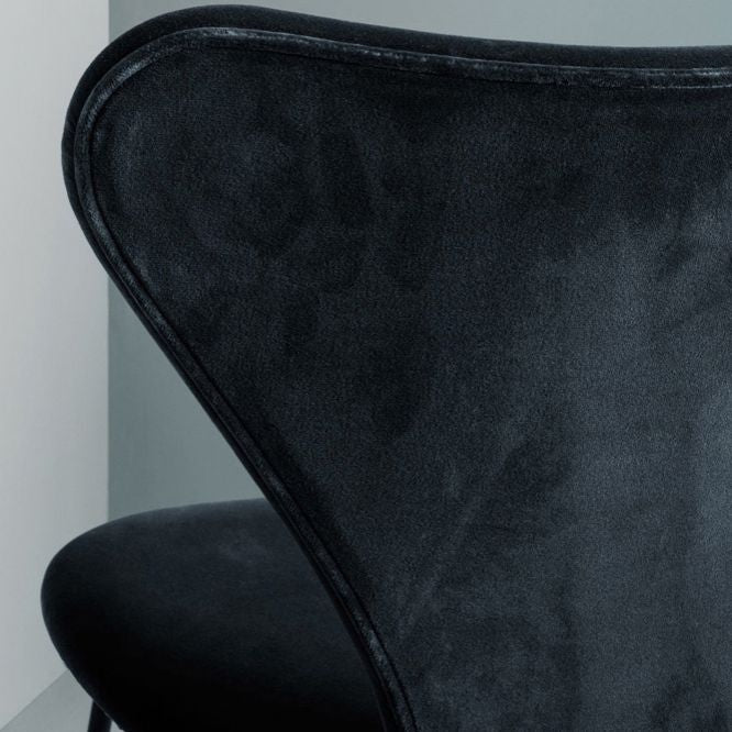 Sillas laterales sin brazos de diseño moderno, tela de lino con respaldo sólido, sillas de comedor