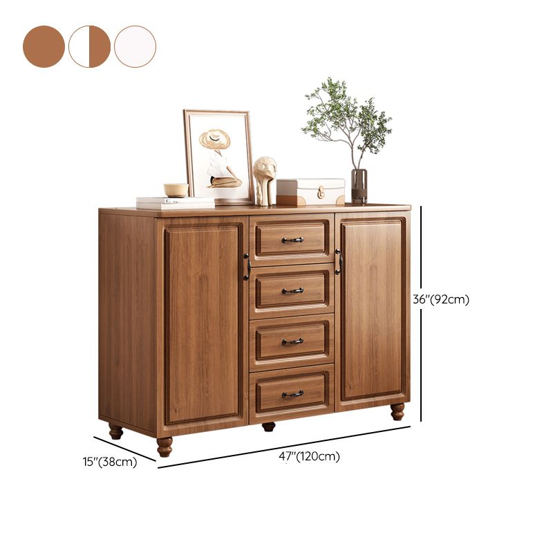 Mid Century Modern Accent Chest  Rectangle Chest with Drawers
