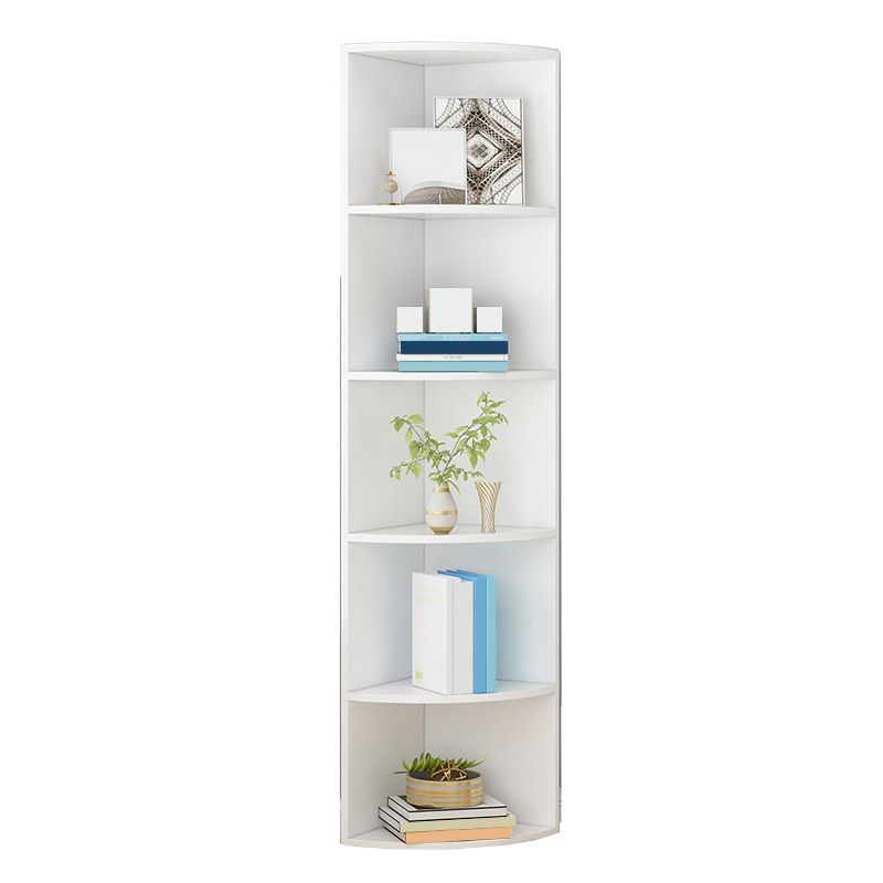 Wood 11.81" Wide Accent Chest with Shelves Contemporary Chest