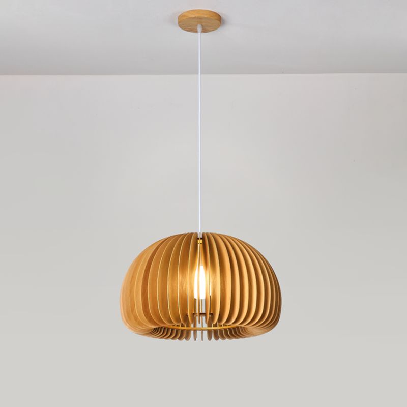 Lampe suspendue en forme de citrouille nordique