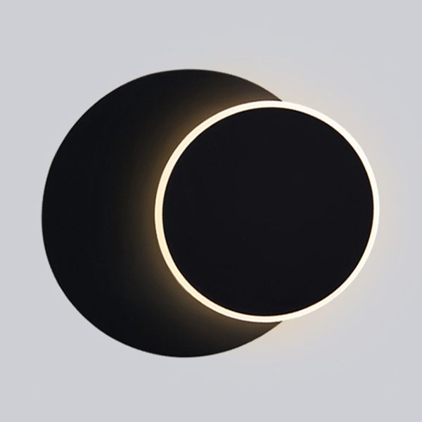 Minimalismus -Stil rotierende Wandleuchte LED -Wandlampe für Schlafzimmer Wohnzimmer