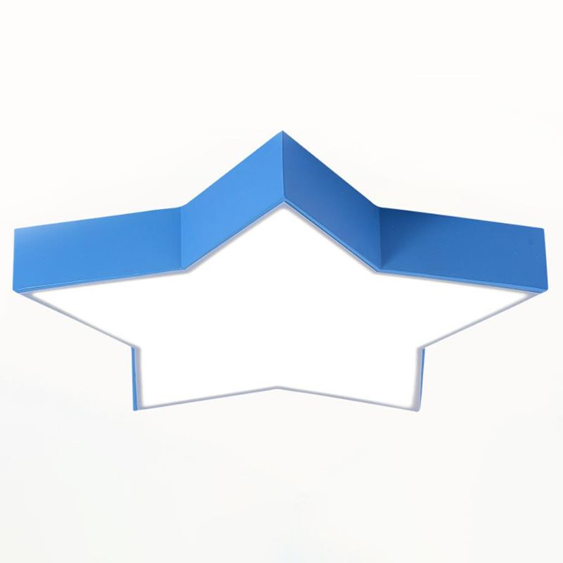 Plafonnier LED Simplicity Star en acrylique pour chambre d'enfant