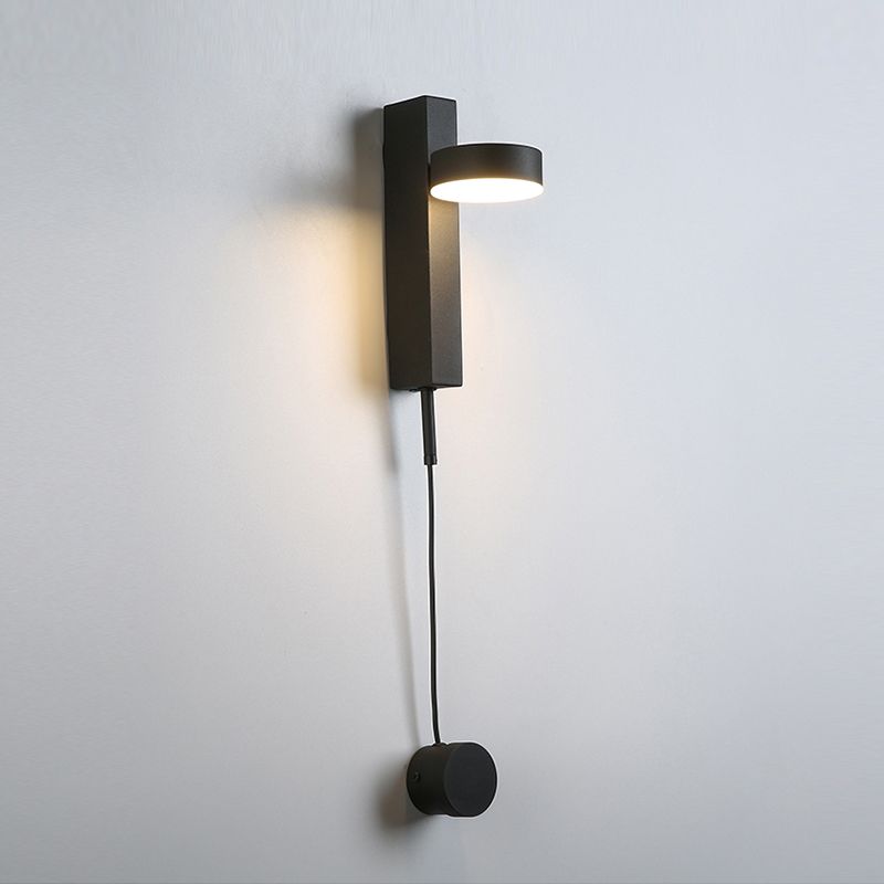 Runde Form Metall Wandleuchter moderner Stil mit einer Lichtwandhalterung Beleuchtung