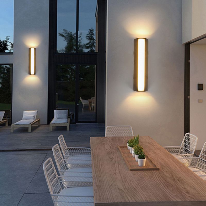 Stile Nordic in stile Alluminio Lumo geometrico Led Sconce per all'aperto