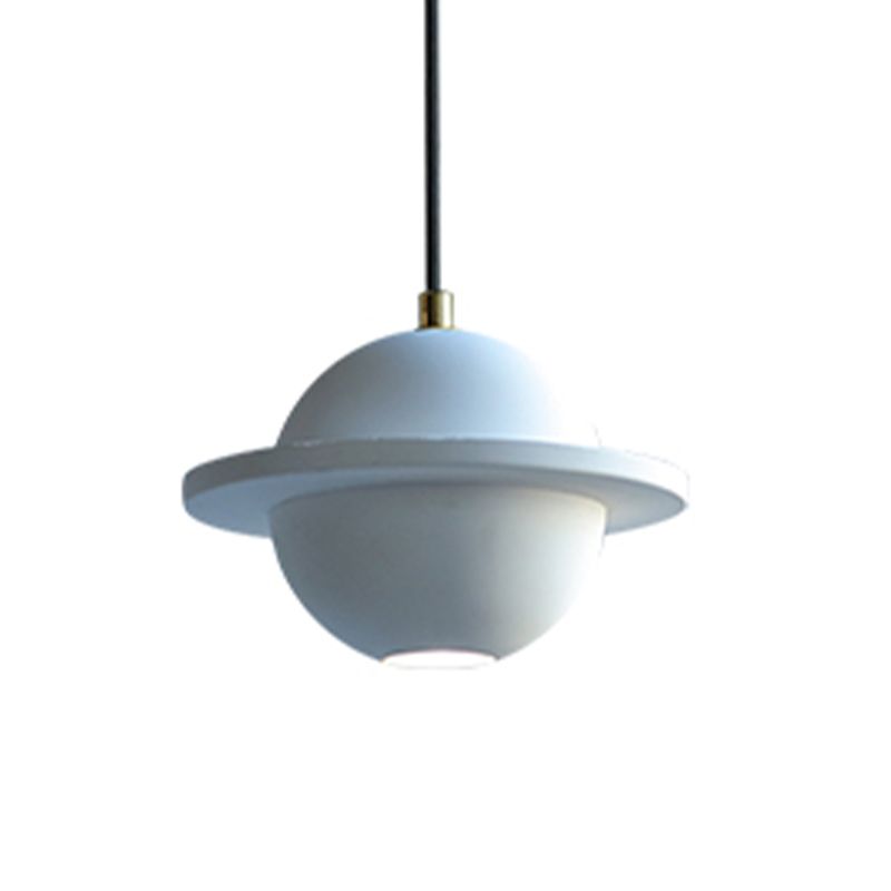 Stone Hanging Light Fixture Modern Style Pendant Lamp with Acrylic Shade for Bedroom