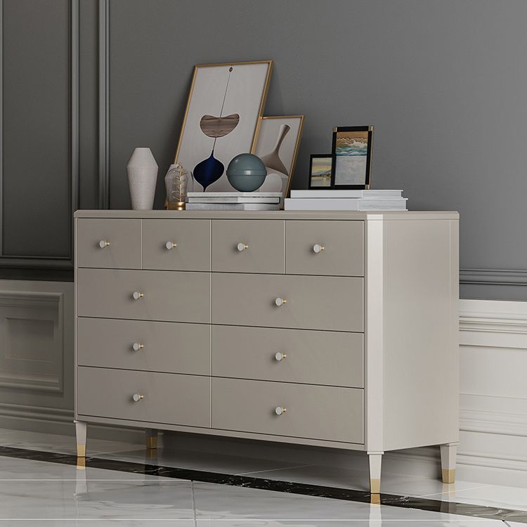 Classic Glam Chest Wooden Storage Chest Dresser with Drawers