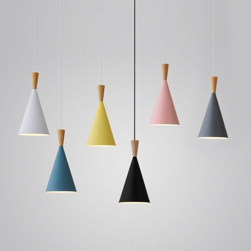 Simplicity Suspension Pendant Multi-color Hanging Pendant Lights for Bedroom