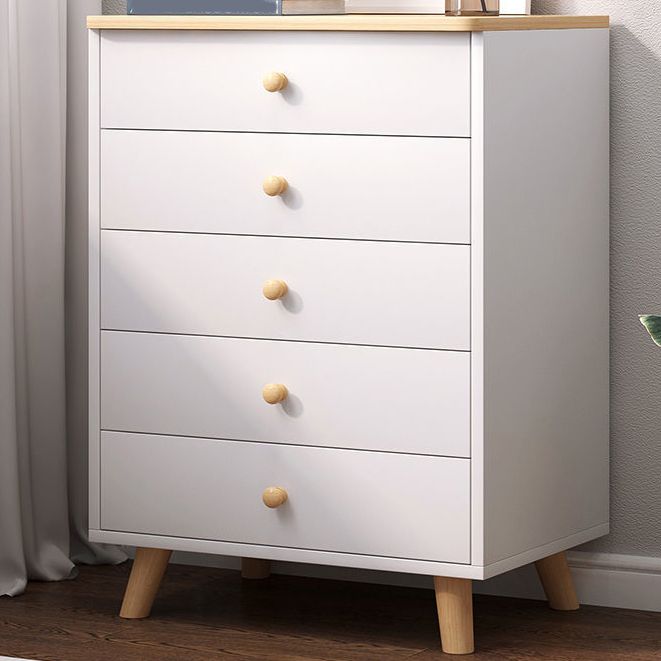 Contemporary Combo Dresser Solid Wood Bachelor's Chest for Home