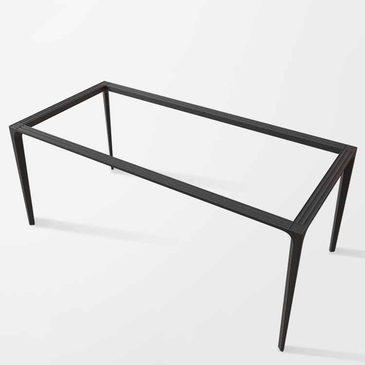 Modern Style Dining Table Sintered Stone Rectangle Table for Home