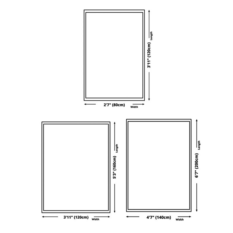 Grey Tone Modern Area Rug Polyester Marbling Print Rug Non-Slip Backing Indoor Rug for Living Room