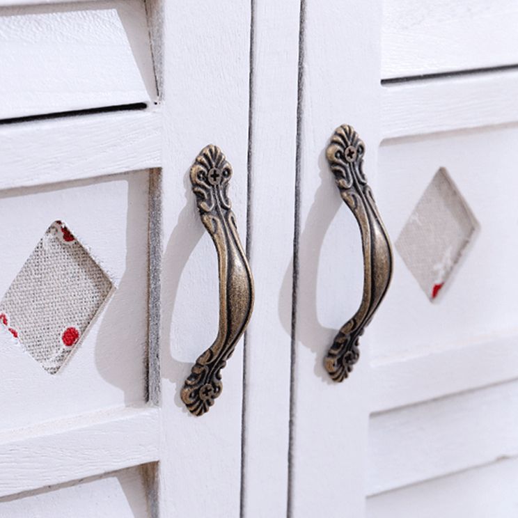 12" D Solid Wood Storage Chest Traditional Lingerie Chest with Drawers