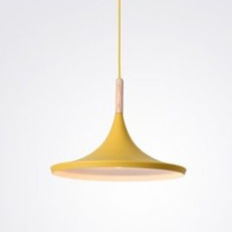 Lumière de plafond suspendu moderne Fer 1-Light Light pour salle à manger