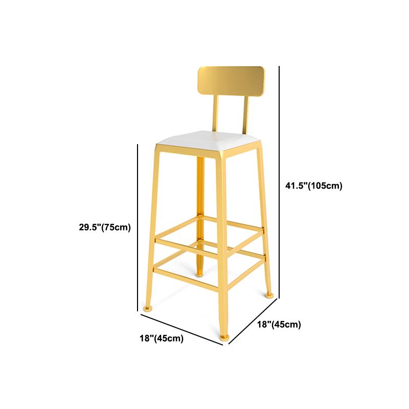 Glam 1/4 Pieces Bar Table Set Rectangle Stone Counter Table with High Stools for Balcony