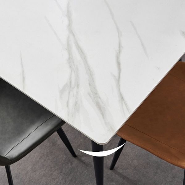 Nordic Kitchen Stone Furniture 1/5/7 Pcs Standard Height Casual Dining Room Table Set