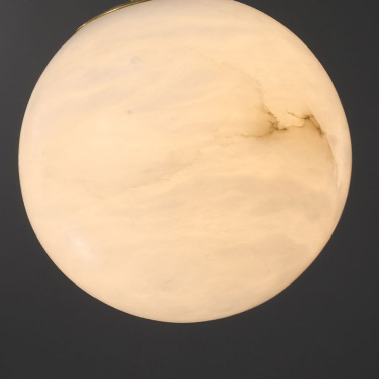 Stein schattierte hängende Leuchte zeitgenössischer Stil weißer Anhänger Beleuchtung