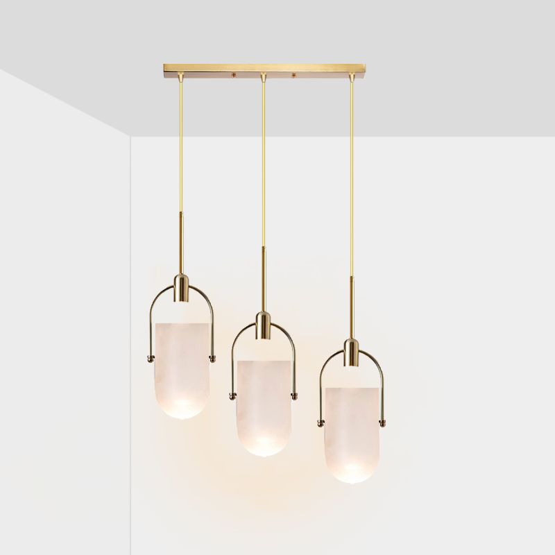 Multi Light Barrel suspendu pendant de style moderne Éclairage suspendu pour le salon