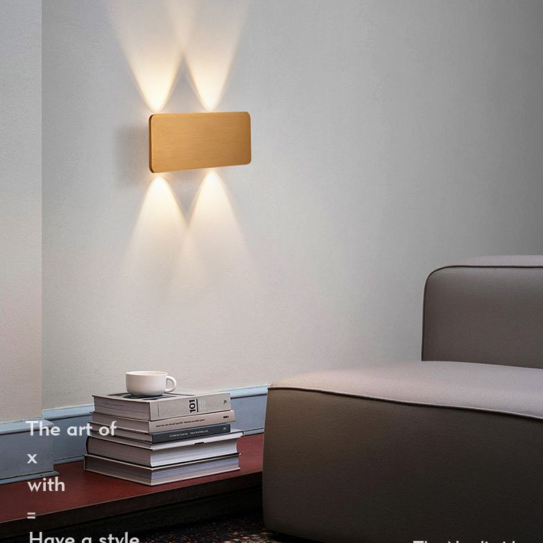 Moderne wandkandel LED -licht naast licht leeslicht slaapkamer indoor licht