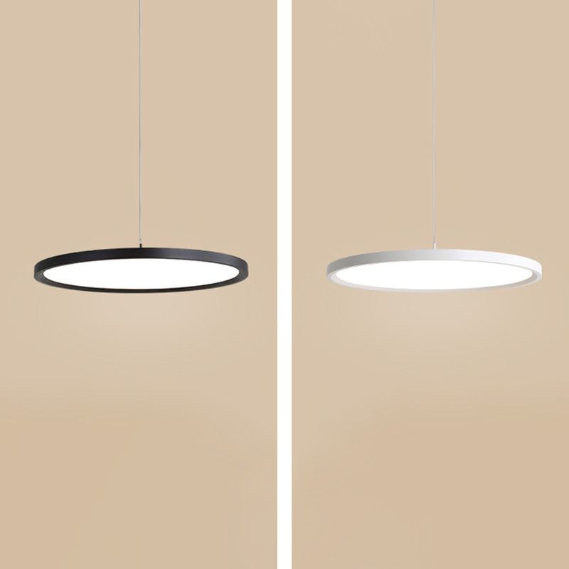 Contemporary Simple Style One Light LED Pendant Lighting for Study Room