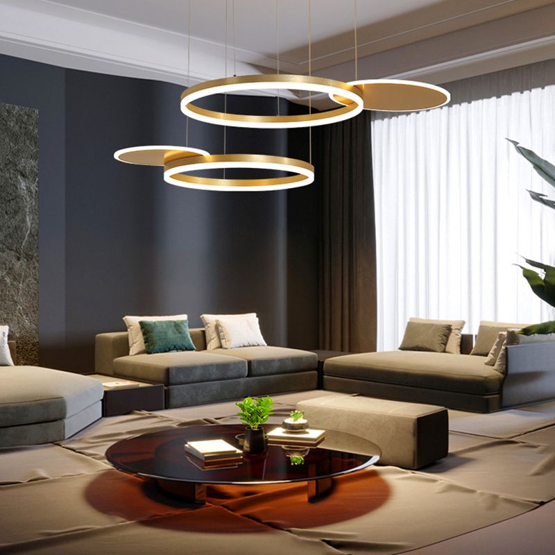 Moderner Stil mehrlicht LED-Lampendecke hängende Licht für Wohnzimmer