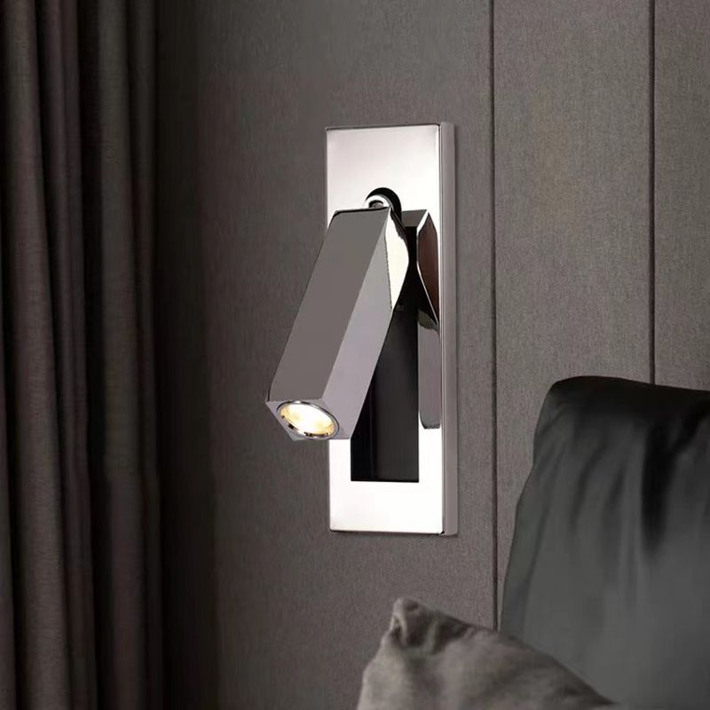 1 Light Modern Style Wall Sconce Metal Sconce Light for Bedroom