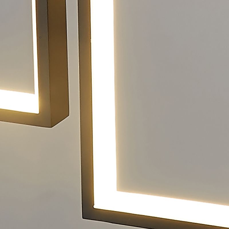 Einfacher helles helles schwarzes 4-Licht-Metallanhänger-Beleuchtungskörper für Esszimmer