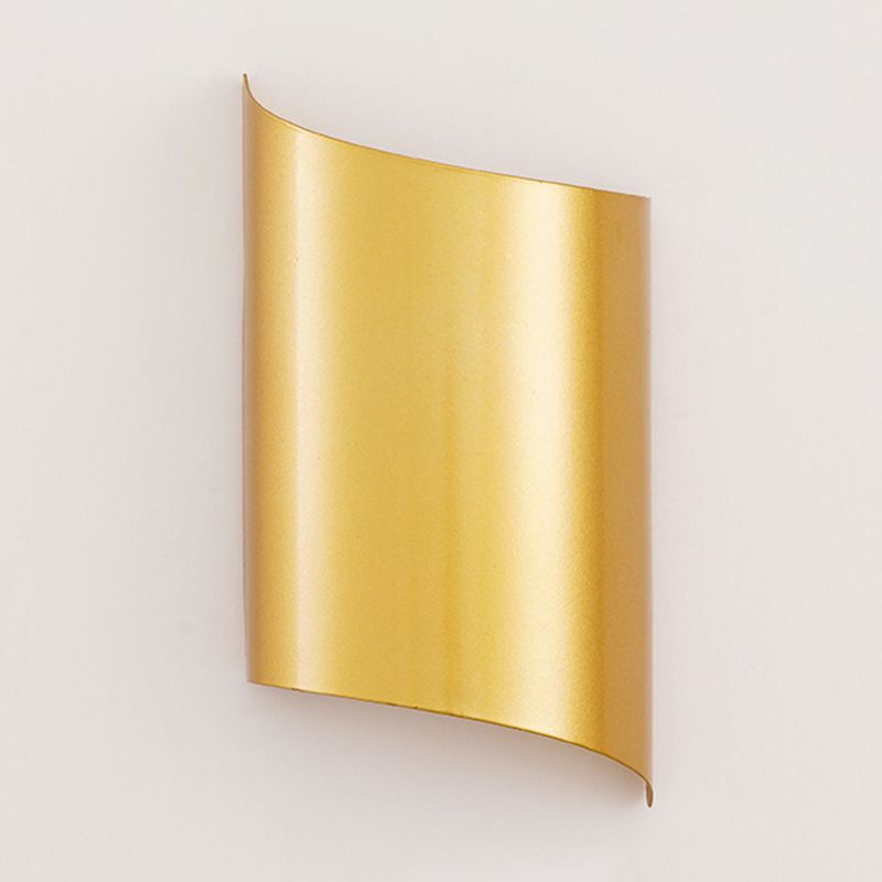 Luces de pared de forma de geometría de estilo contemporáneo de metal luces de montaje de pared de 2 luces