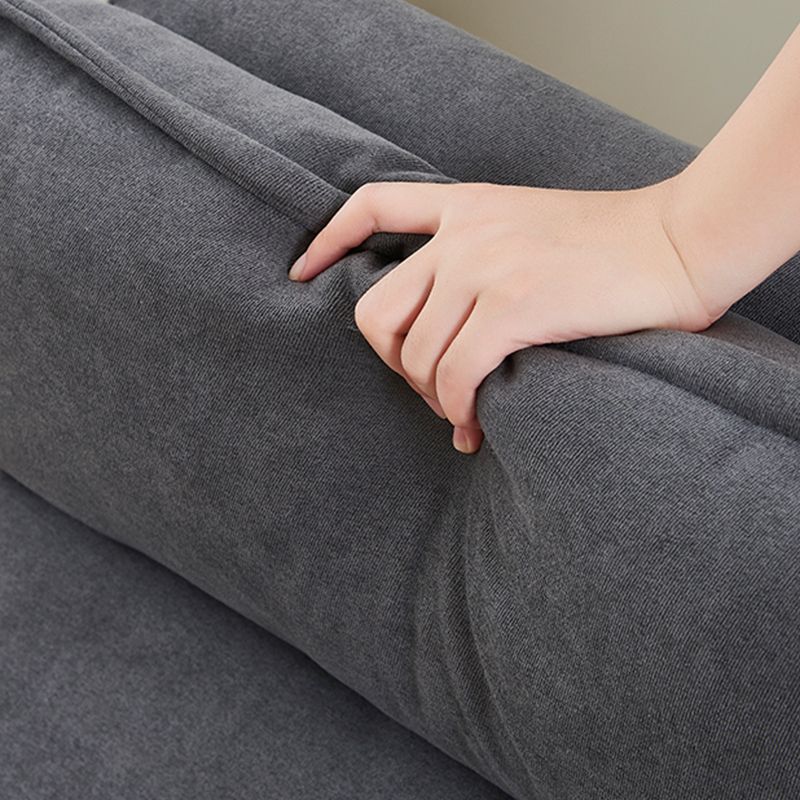 30.11" Wide Velvet Convertible Chair Armless Chair with Removable Cushions