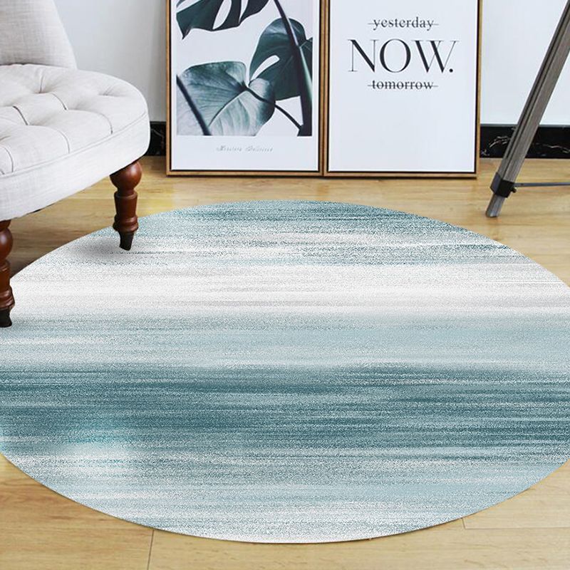 Stylish Modern Carpet Polyester Geometric Pattern Area Rug Non-Slip Backing Rug for Home Decor