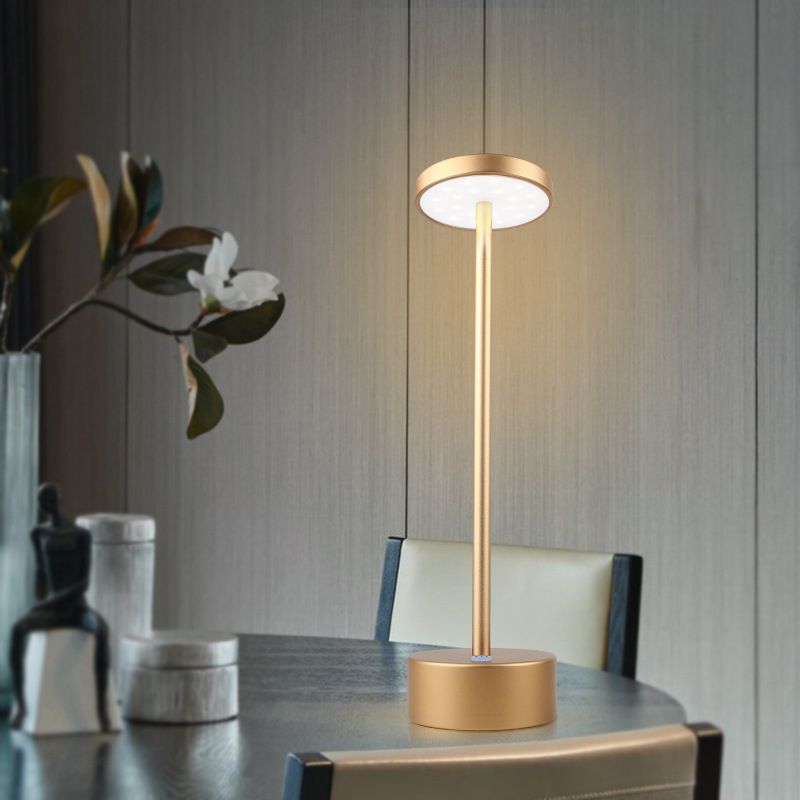 Aluminium tafellamp Moderne stijl Single licht LED -tafellicht voor slaapkamer