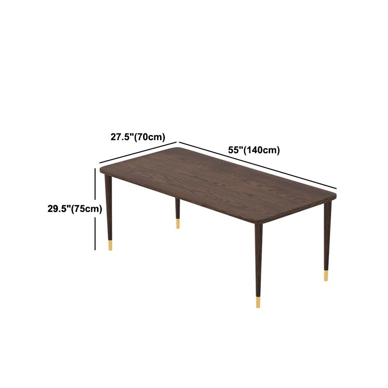 Solid Wood Table Simplicity Style Dining Table for Home and Kitchen