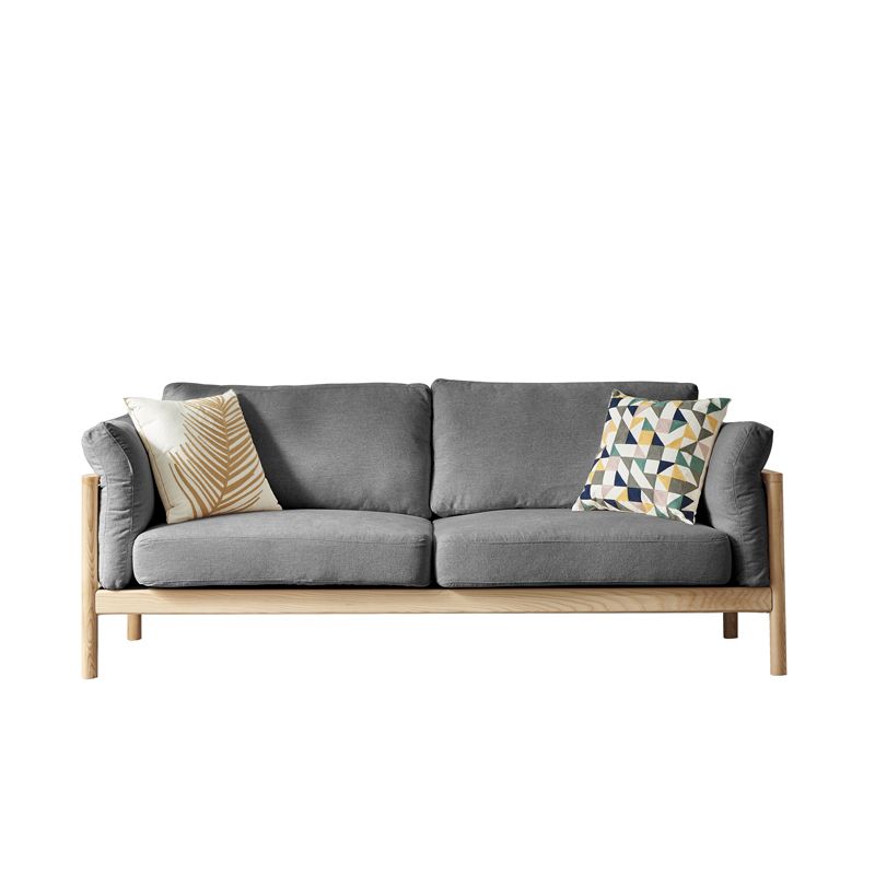Canapé arrière en vrac contemporain 32,68 "High Pillow Top Top Tissu Fabric pour le salon