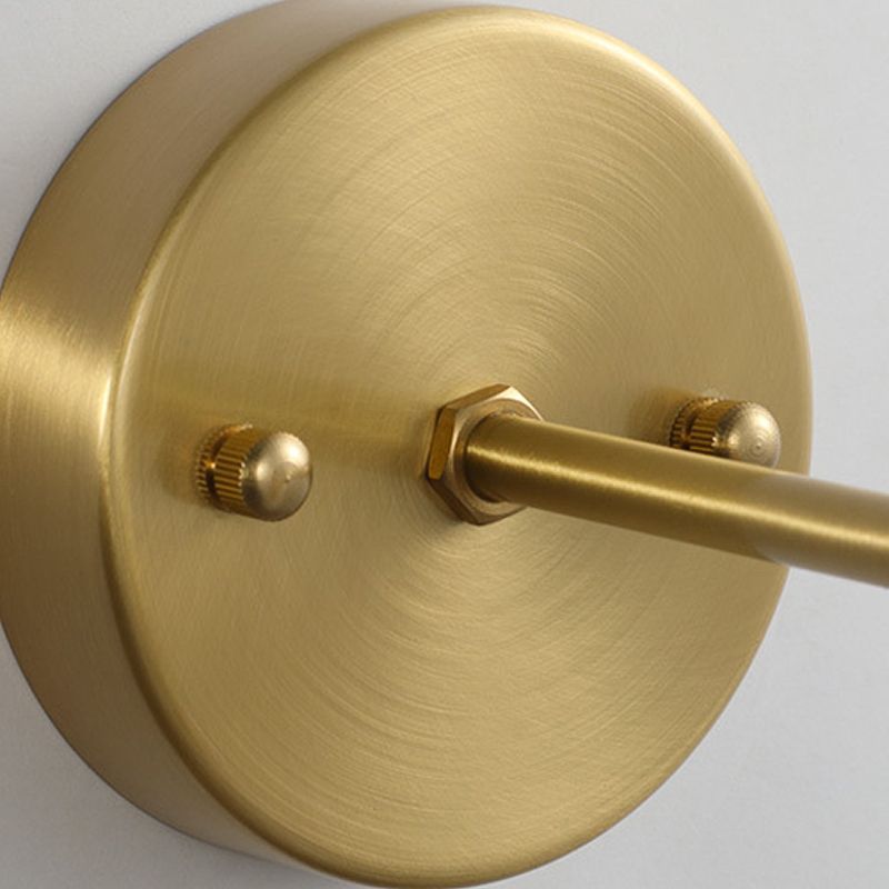 Glass Geometric Wall Sconces Industrial Style 1 Light Wall Mounted Lamps