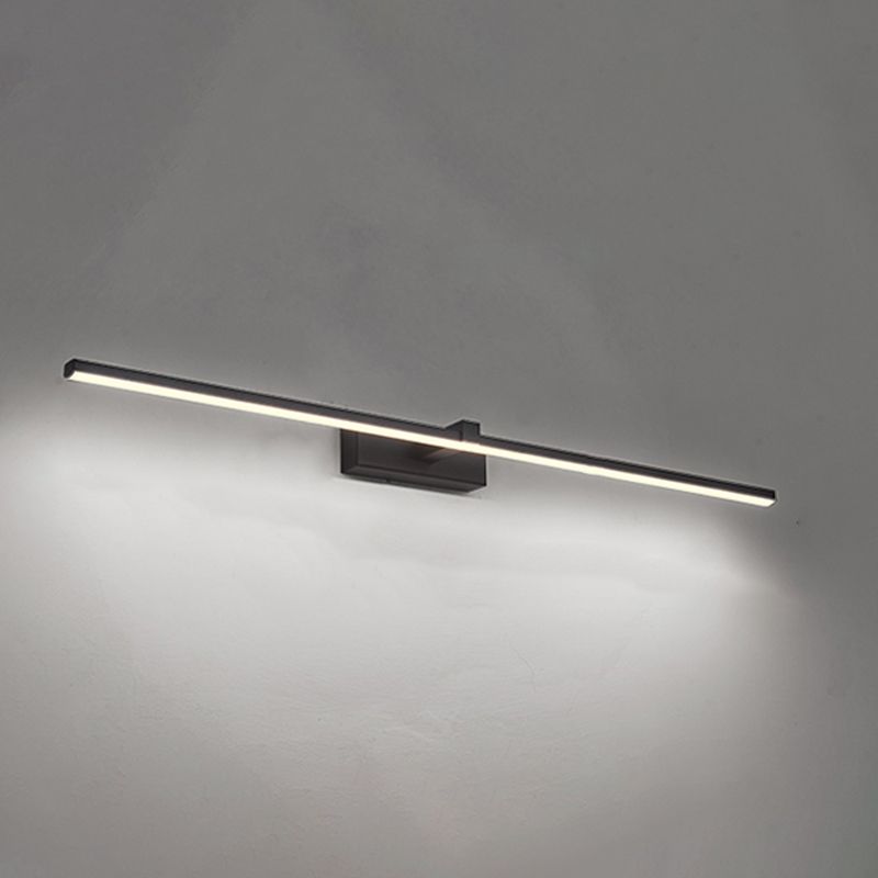 Strip vorm wandverlichting moderne stijl metaal 1 lichten SCONCE lamp voor badkamer