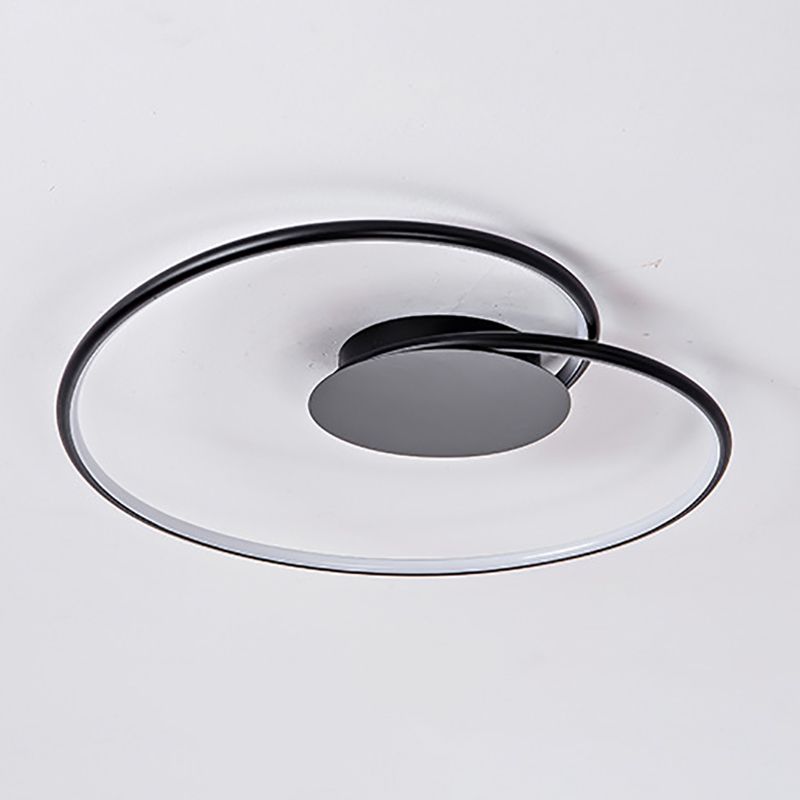 Metal Ceiling Mount Light Fixture Nordic Style LED Flush Mount Ceiling Light