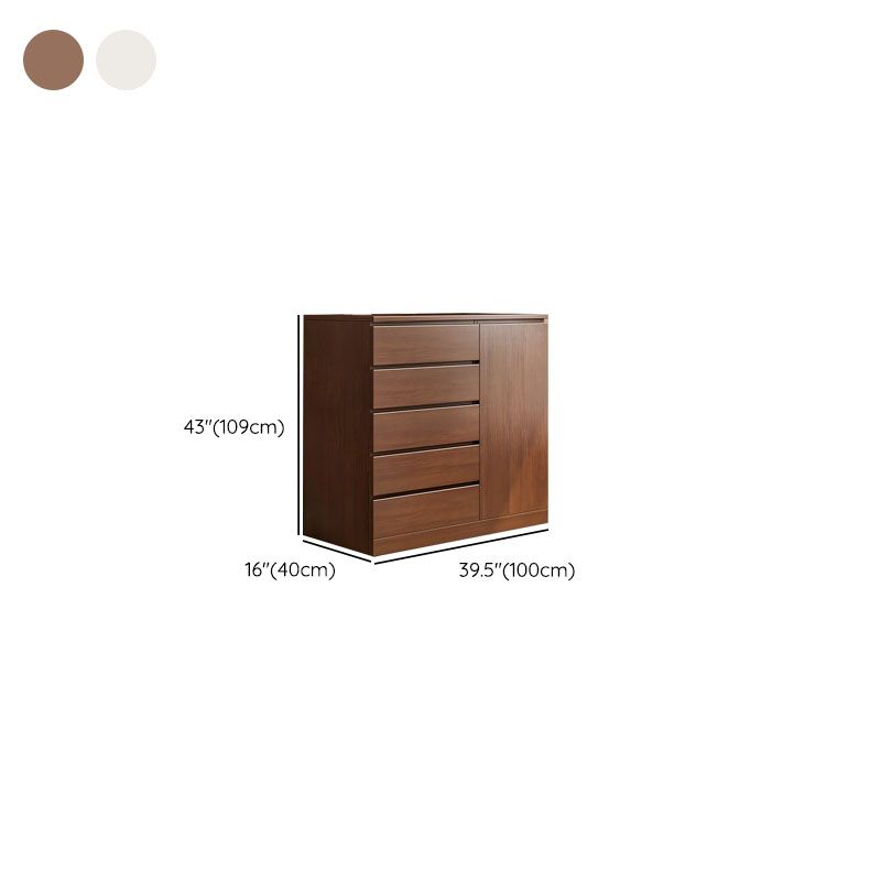 15.6-inch Width Modern Storage Chest Manufactured Wood Dresser